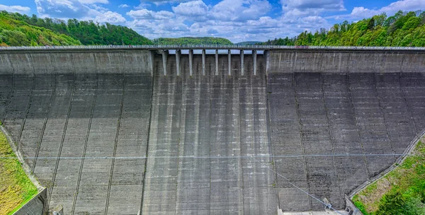 Una Hermosa Toma Presa Rappbode Harz Alemania — Foto de Stock