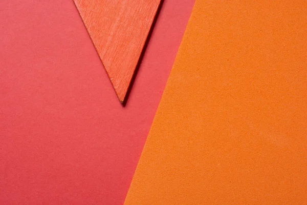 Fondo Geométrico Moderno Abstracto Colores Naranja Rosa — Foto de Stock