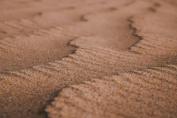 Luftaufnahme Einer Wunderschönen Landschaft Der Sandigen Wüste — Stockfoto