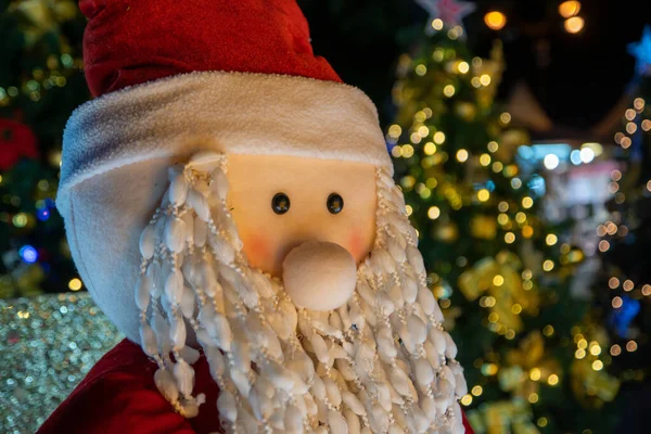 Selective Decorative Santa Claus Toy — Stock Photo, Image