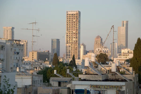 Casas Rascacielos Tel Aviv Israel — Foto de Stock