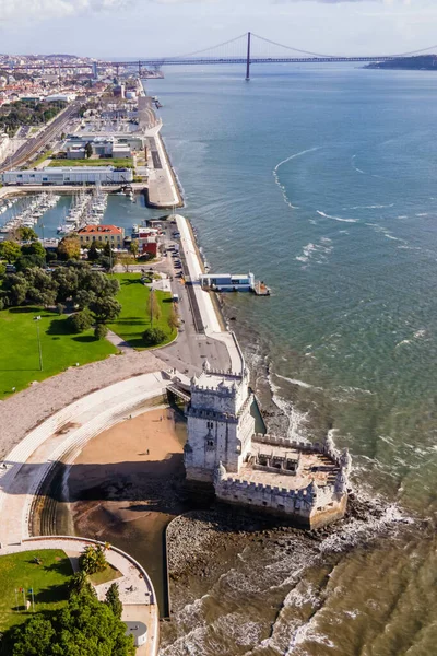 Padrao Dos Descobrimentos Lisbona Portogallo Lungo Fiume Tago Lisbona Portogallo — Foto Stock