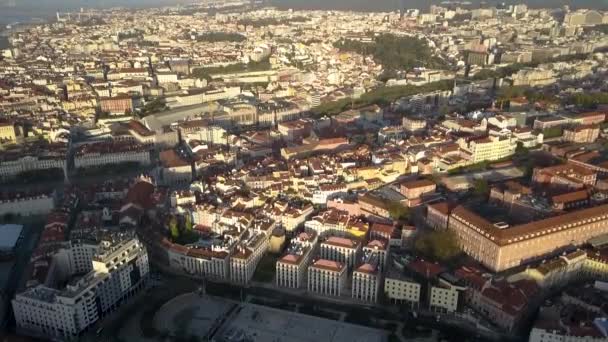 Antenn Utsikt Över Staden Venice Italien — Stockvideo