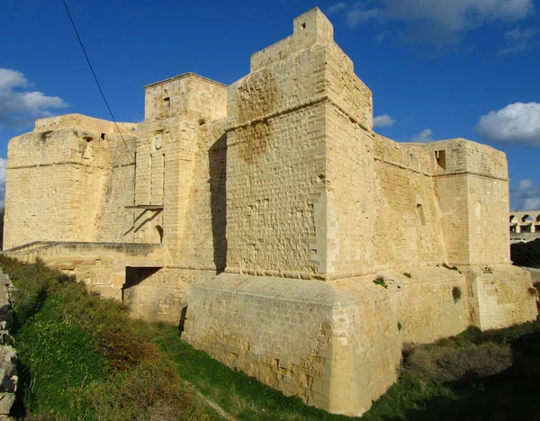 Marsascala Malta Jan 2012 Sankt Thomas Tornet Byggdes Johns Riddare — Stockfoto