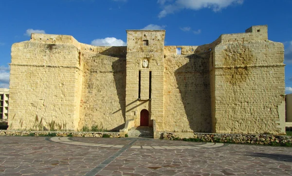 Marsascala Malta Jan 2012 Saint Thomas Tower Built Knights John — Stock Photo, Image