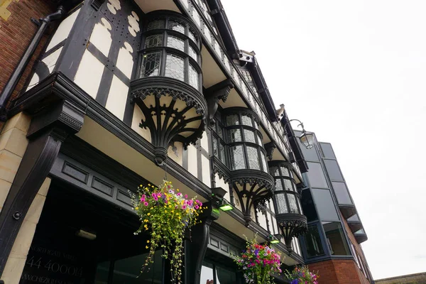 Chester Verenigd Koninkrijk Jun 2020 Een Prachtig Uitzicht Gebouwen Straatfotografie — Stockfoto