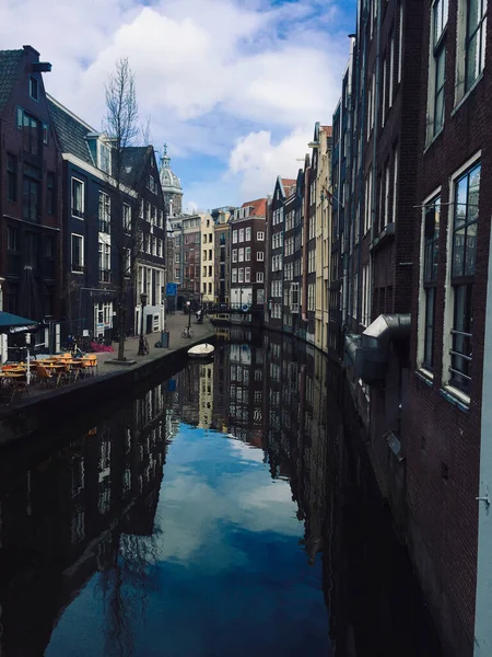 Amsterdam Netherlands Mar 2018 Amsterdam Netherland March 2018 Old Buildings — Stock Photo, Image