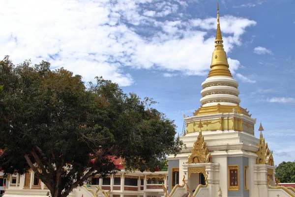 Magnifique Temple Bouddhiste Thaïlandais Wat Krating Rai Dans District Naklua — Photo