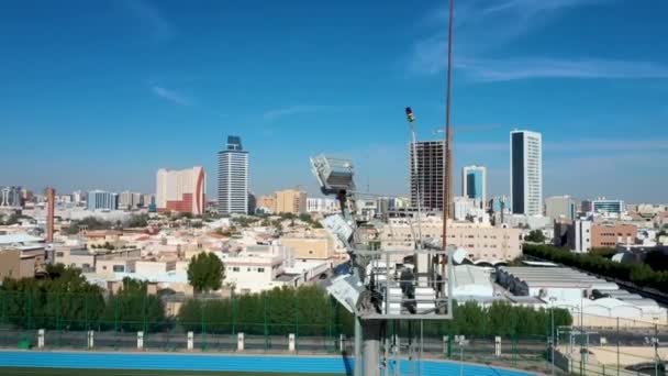 Вигляд Повітря Місто Барцелону — стокове відео