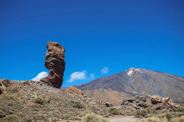 Belle Vue Sur Parc National Teide Espagne Pendant Journée — Photo