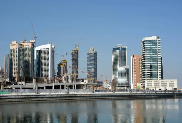 Dubai Emiratos Árabes Unidos Octubre 2015 Los Edificios Modernos Construcción —  Fotos de Stock