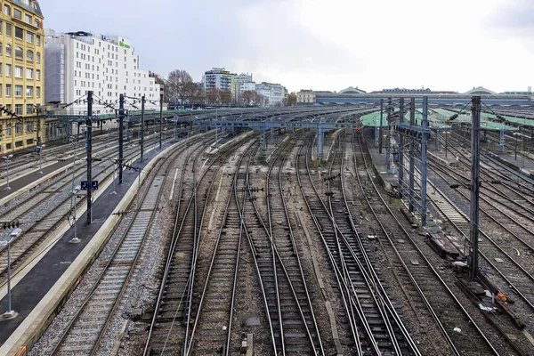 フランス 2017年1月13日 パリの6大Sncfターミナルの1つである東駅The Gare Est Paris Est — ストック写真