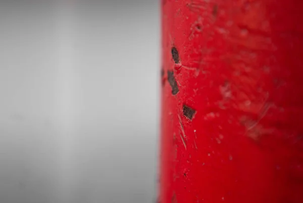 โฟก ภาพใกล ดของด านข างของแถบส แดงเหล — ภาพถ่ายสต็อก