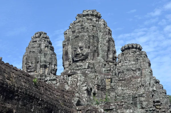 Krásný Záběr Angkor Thom Krong Kambodže — Stock fotografie
