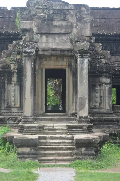 Disparo Vertical Increíble Angkor Wat Krong Camboya — Foto de Stock