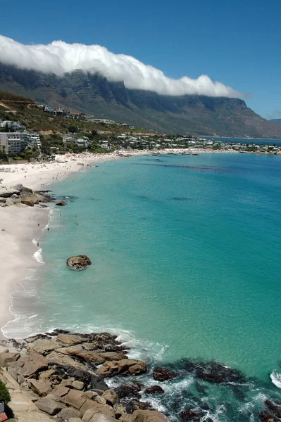 Deniz Kum Manzarası Cape Town Yakınlarında Oyun Parkı Güney Afrika — Stok fotoğraf