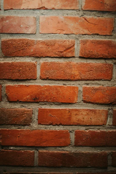 Вертикальный Снимок Кирпичной Стены — стоковое фото