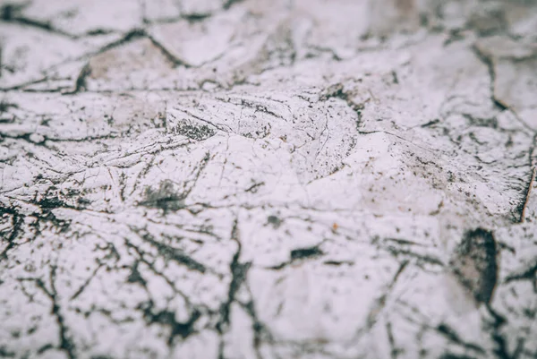 Closeup Shot White Rock Surface Scratches — Stock Photo, Image
