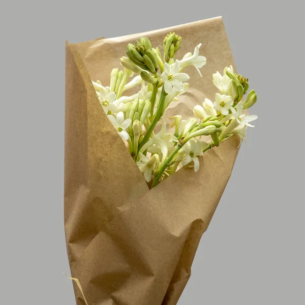 Bouquet White Tuberose Flowers — Stock Photo, Image