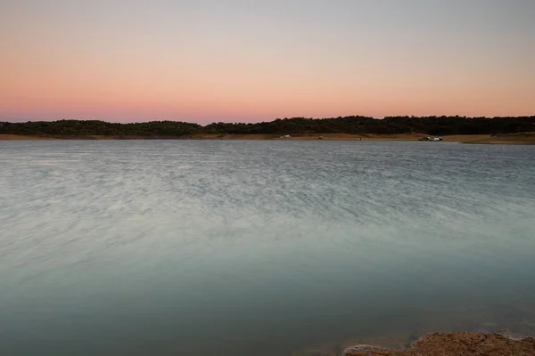 Beautiful Scenery Lake Sunset — Stock Photo, Image