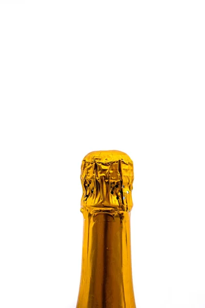 ボトルネックシャンパン プロセッコまたはスパークリングワイン — ストック写真