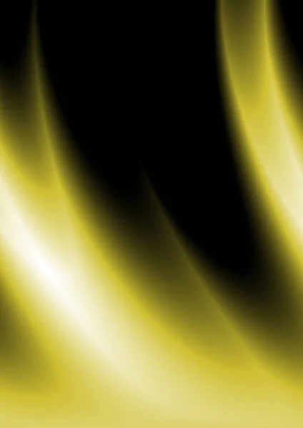 Brillante Norte Amarillo Brillando Cielo Oscuro — Foto de Stock