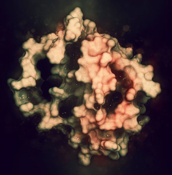 Bcl 단백질 렌더링 암세포 가과도 발현되는 곳에서 발견되는 방해물 — 스톡 사진