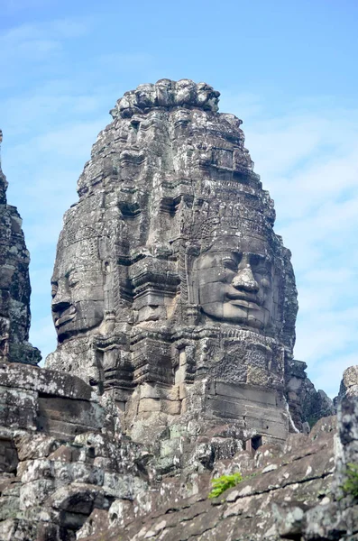 Krásný Záběr Angkor Thom Krong Kambodže — Stock fotografie