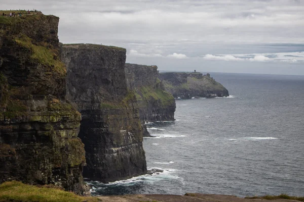 Yazın Rlanda Daki Moher Knockevin Uçurumunun Manzarası — Stok fotoğraf