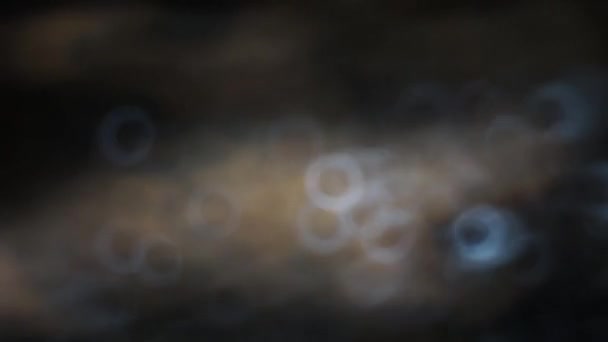 Abstrakter Hintergrund Mit Bokeh Lichtern — Stockvideo