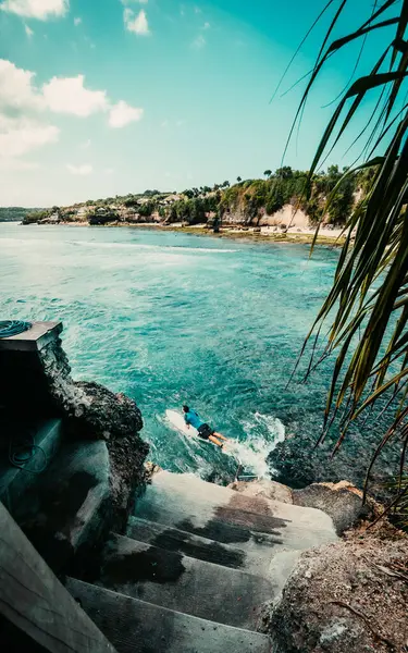 Uno Splendido Scenario Delle Isole Gili Indonesia — Foto Stock