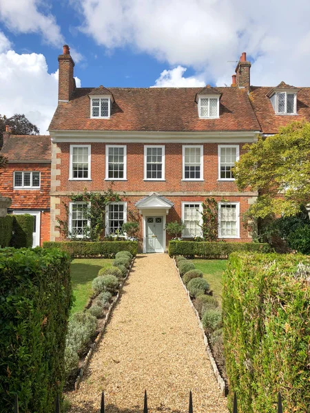 Cielo Nublado Sobre Country Estate Dorset Reino Unido —  Fotos de Stock