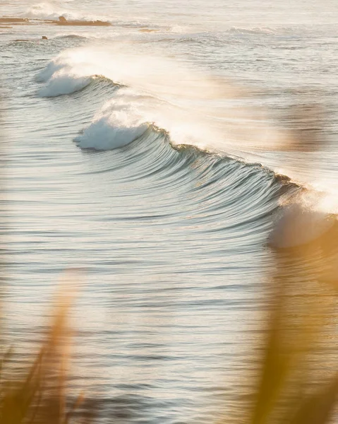 Colpo Verticale Delle Onde Dell Oceano — Foto Stock