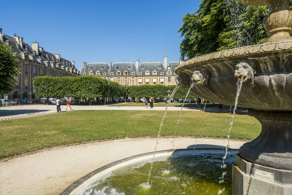 Paris Franciaország 2019 Július Festői Kilátás Nyílik Place Royale Parkra — Stock Fotó