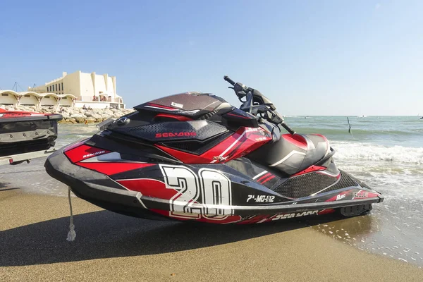 Benalmadena Spanje Apr 2017 Een Close Opname Van Jetski Het — Stockfoto