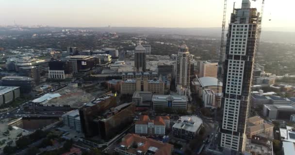 Luchtfoto Van Stad Barcelona Spanje — Stockvideo