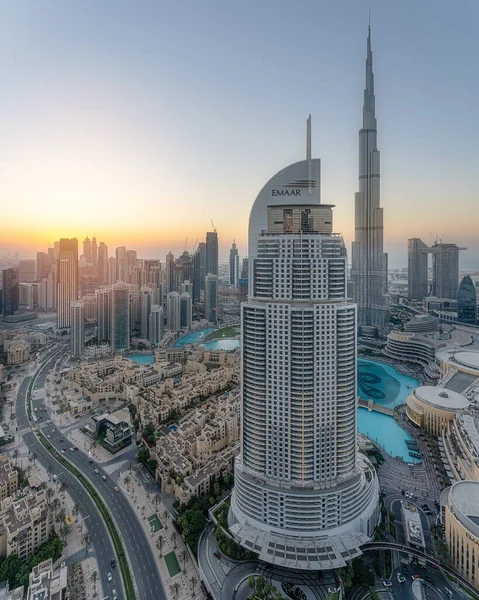 Dubai United Arab Emirates Ledna 2021 Obloha Nad Dubajským Centrem — Stock fotografie