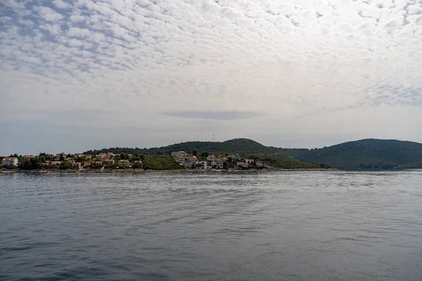 Una Hermosa Vista Diurna Las Islas Kornati Croacia — Foto de Stock