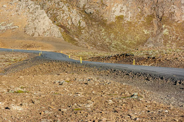 Uma Vista Panorâmica Rio Geotérmico Islândia — Fotografia de Stock
