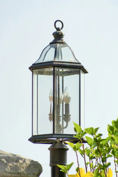 Vertical Shot Street Lamp — Stock Photo, Image