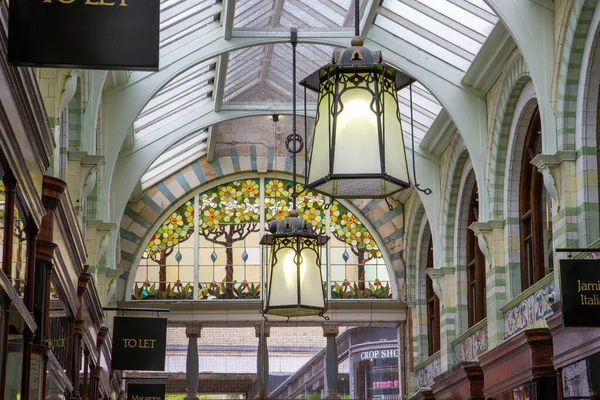 Norwich United Kingdom Ingdom August 2016 Beautiful Interior Royal Arcade — 图库照片
