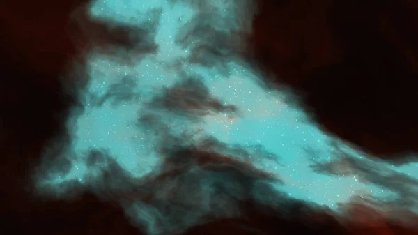 Una Ilustración Digital Hermoso Patrón Azul Forma Nube Sobre Fondo —  Fotos de Stock