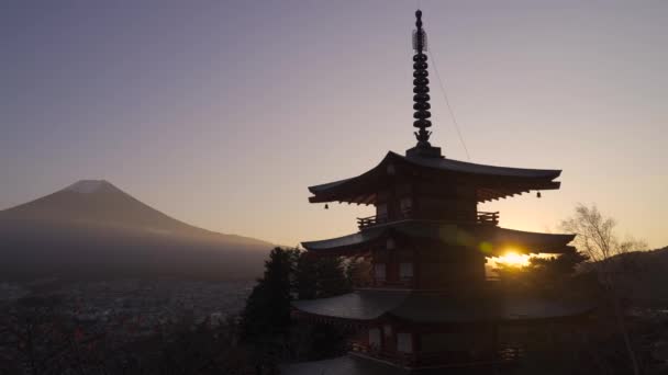 Bellissimo Paesaggio Della Città Della Cina — Video Stock