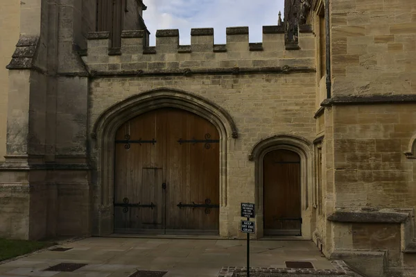 Oxford Reino Unido Julio 2019 Una Vieja Puerta Del Magdalene —  Fotos de Stock