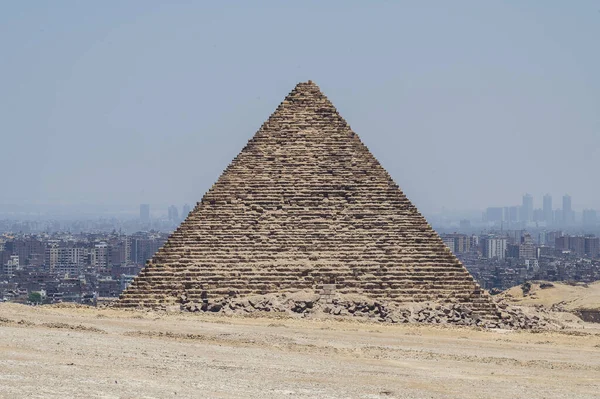 Vacker Utsikt Över Pyramid Giza Necropolis Egypten — Stockfoto