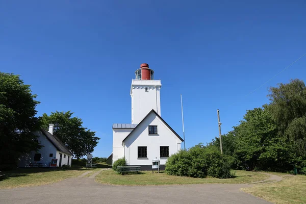 Nakkeshed Lighthouse Blue Sky — Stock fotografie