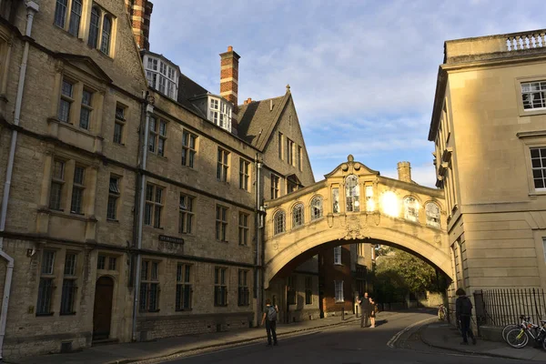 イギリス オックスフォード 2019年7月1日 オックスフォード大学のハートフォード橋 イギリス — ストック写真