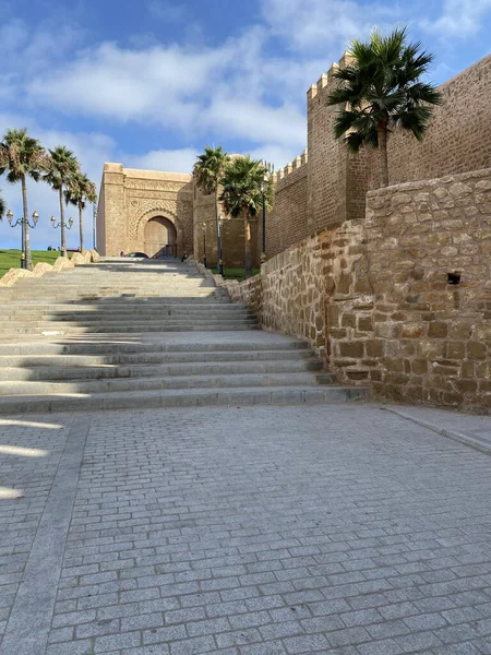 Historické Dědictví Kasbah Oudayas Rabatu Maroko — Stock fotografie