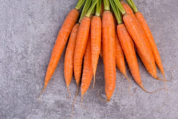 Свіжа Морква Веганська Їжа Органічні Овочі Текстурованому Фоні — стокове фото