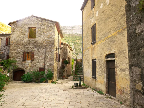 Nice Picture Mountain Village Navacelles South France — Stock Photo, Image